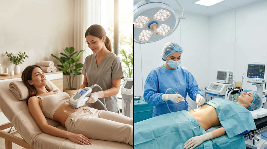 Tratamientos reductores vs. liposucción: precios y cuál conviene más